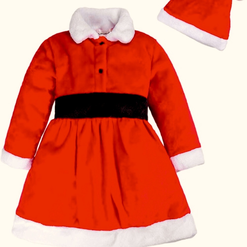 Infant Mrs Claus Outfit (girls 0-3m)